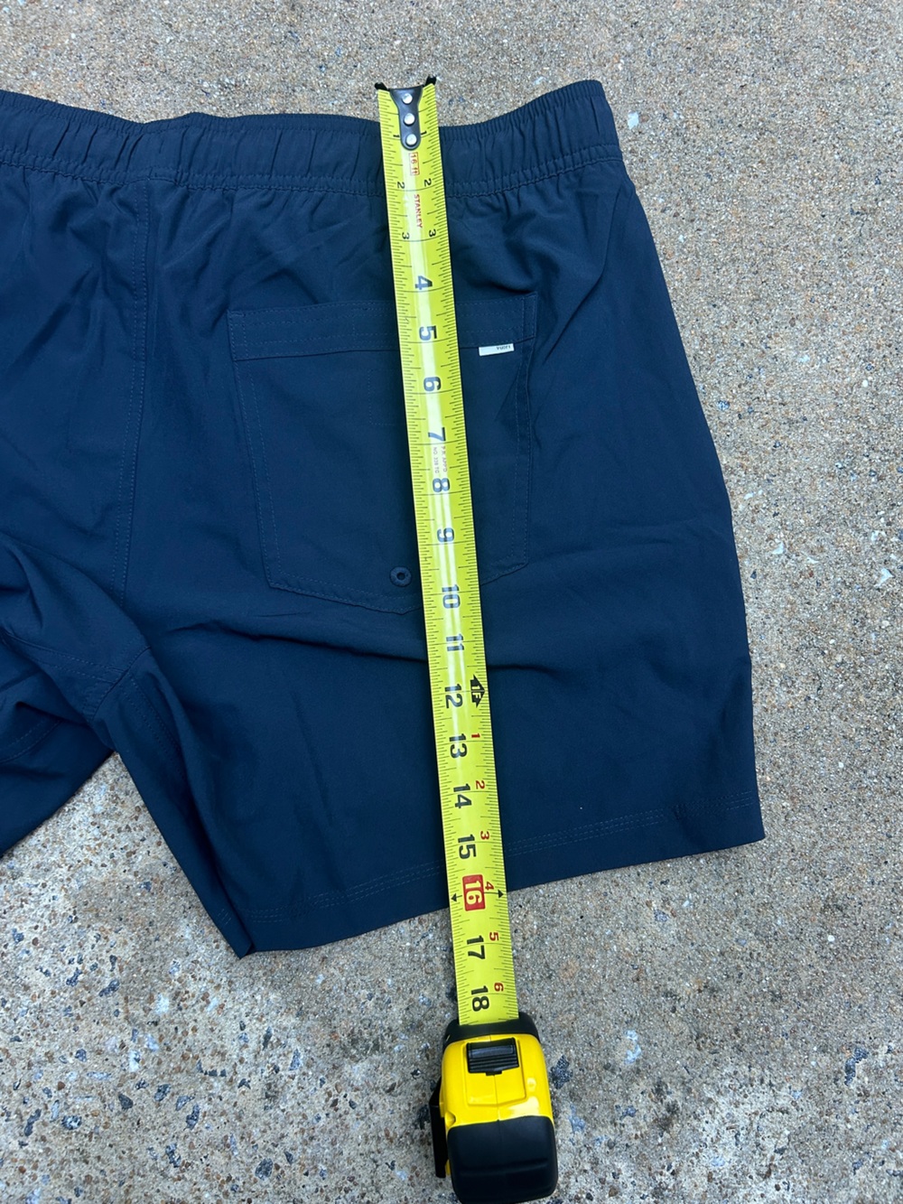 Vuori Men’s Navy Performance Shorts | Drawstring Elastic Waist Size XL - Picture 9 of 9